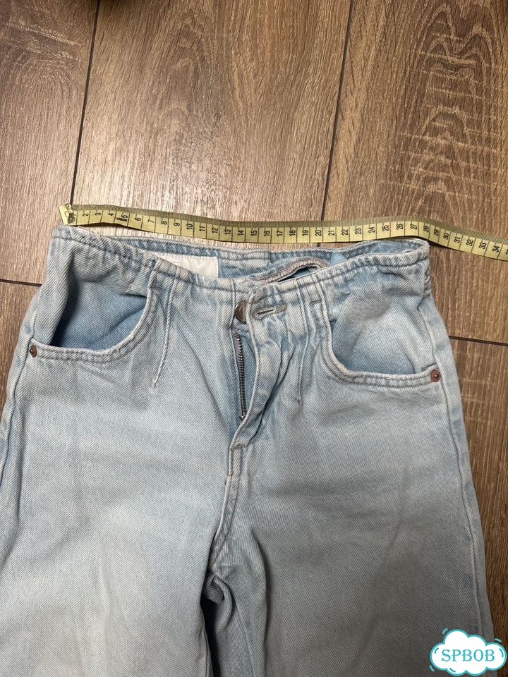Джинсы zara 8-9 лет 131 см фото 4