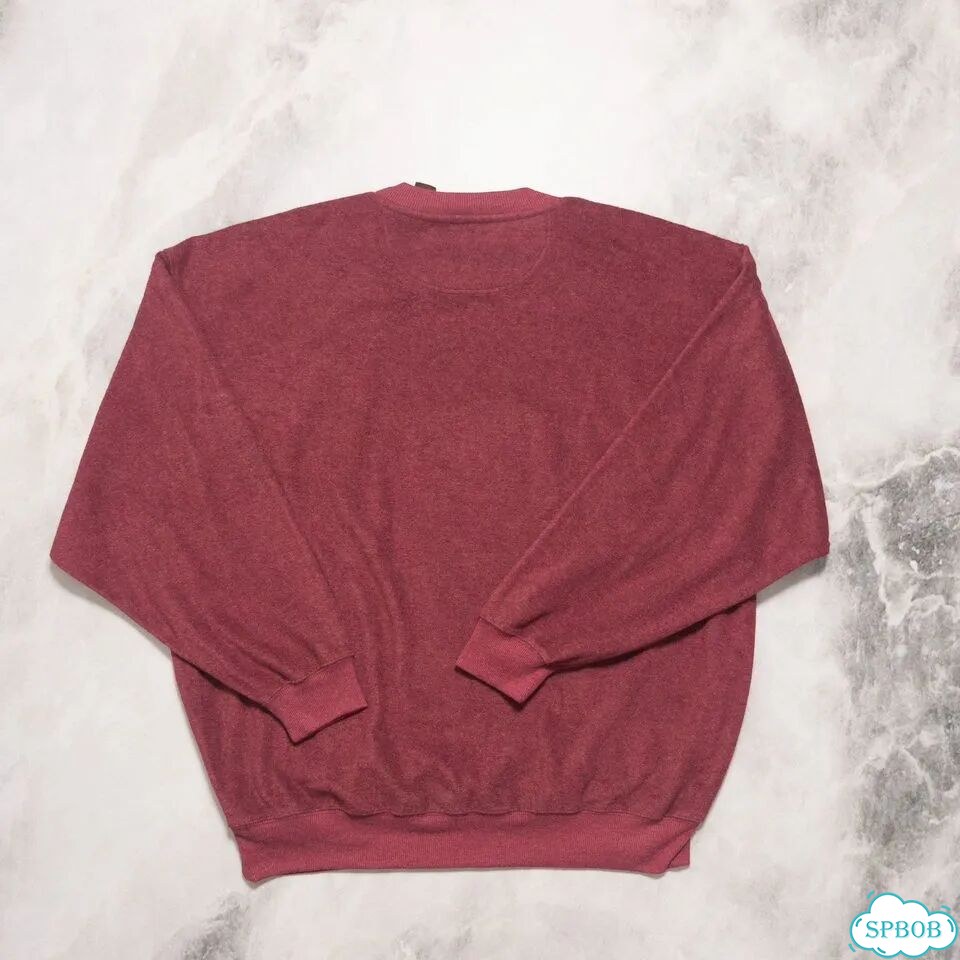 Винтажный флисовый свитшот XL фото 2