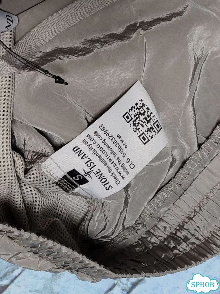 Шорты stone island nylon metal серые фото 10