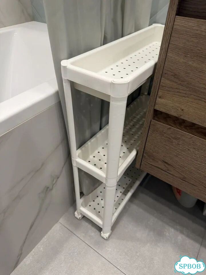 Этажерка IKEA на колесиках для ванной фото 1