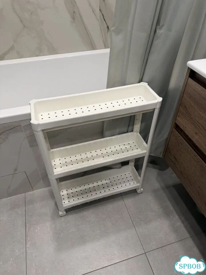 Этажерка IKEA на колесиках для ванной фото 2