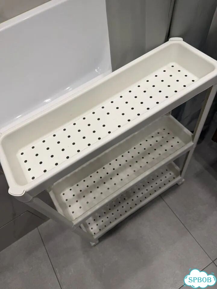 Этажерка IKEA на колесиках для ванной фото 3