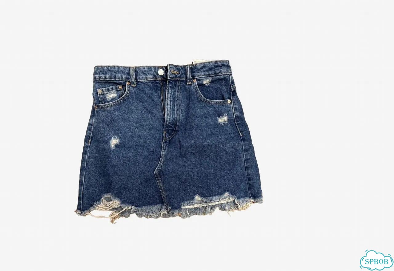 Джинсовая юбка bershka фото 1