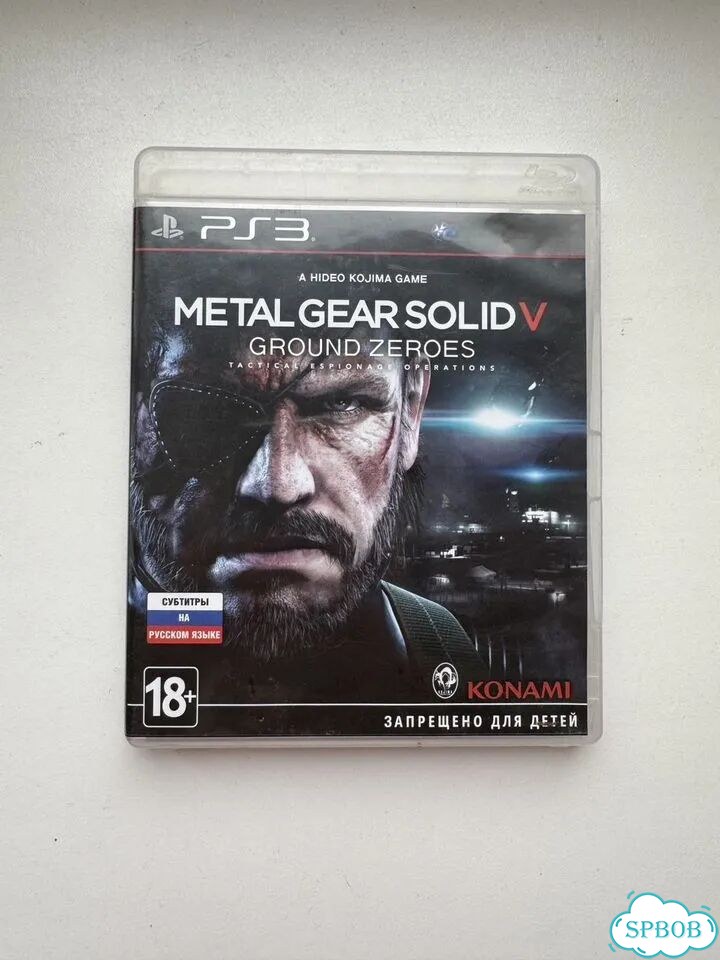 Metal Gear Solid 5 ground zeroes ps3 фото 1
