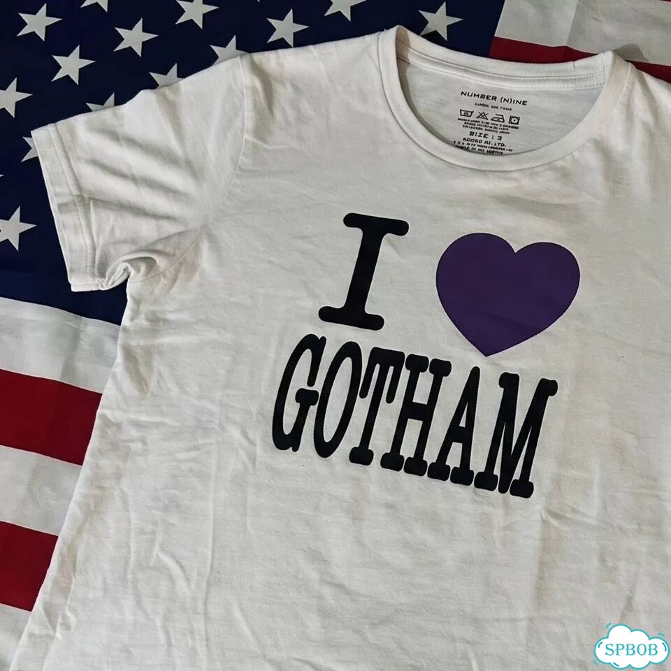 Футболка Number Nine I love Gotham хит сезона фото 3
