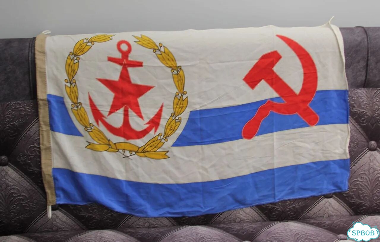 Флаг начальника Главного штаба вмф СССР, 1990 г фото 1