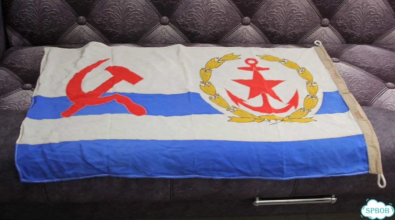 Флаг начальника Главного штаба вмф СССР, 1990 г фото 3