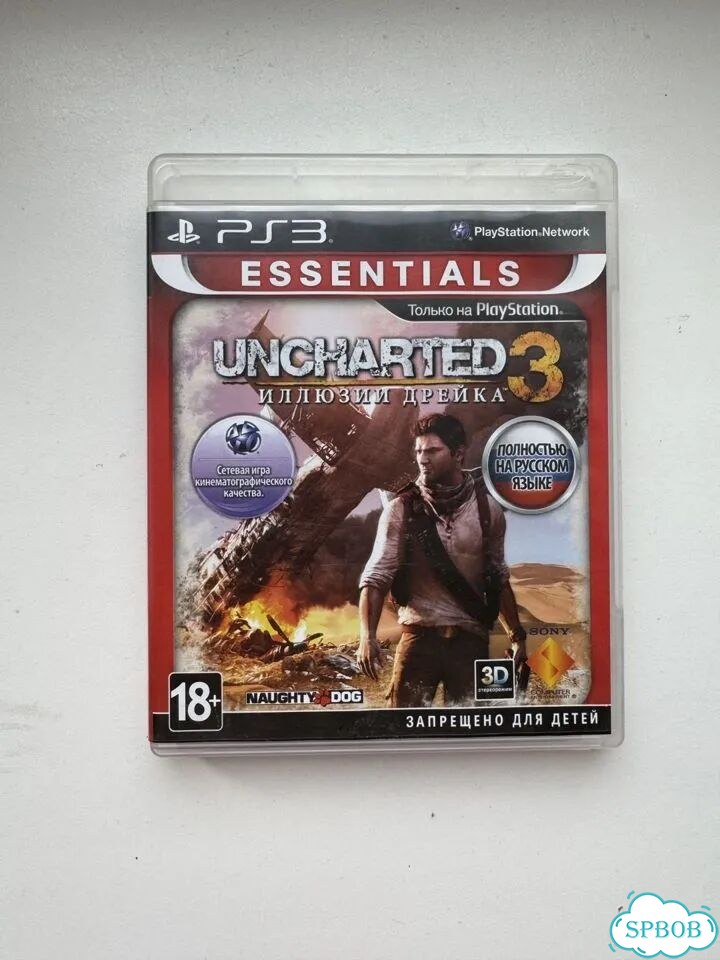 Uncharted 3 иллюзии Дрейка ps3 фото 1