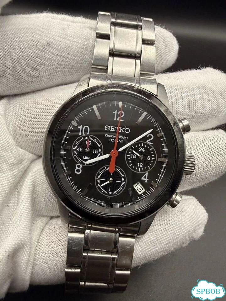 Часы Seiko хронограф оригинал фото 1