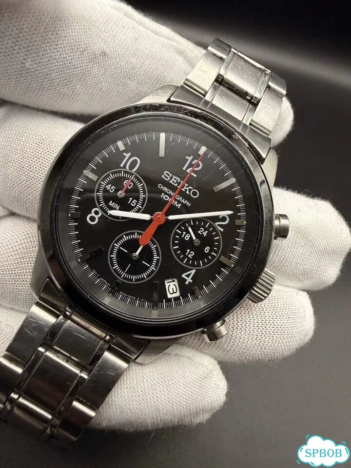 Часы Seiko хронограф оригинал фото 2