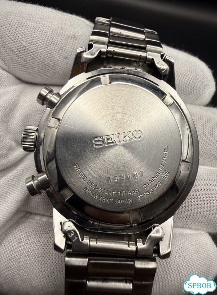 Часы Seiko хронограф оригинал фото 5