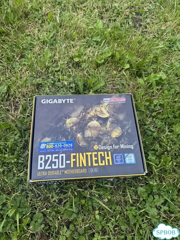 Gigabyte GA-B250-FinTech Socket 1151v1 фото 1