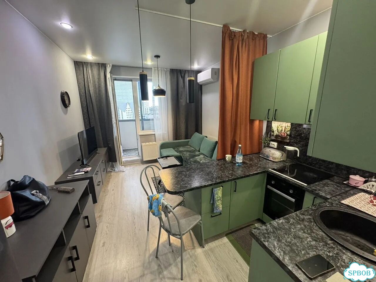 Квартира-студия, 30 м², 14/18 эт. фото 2