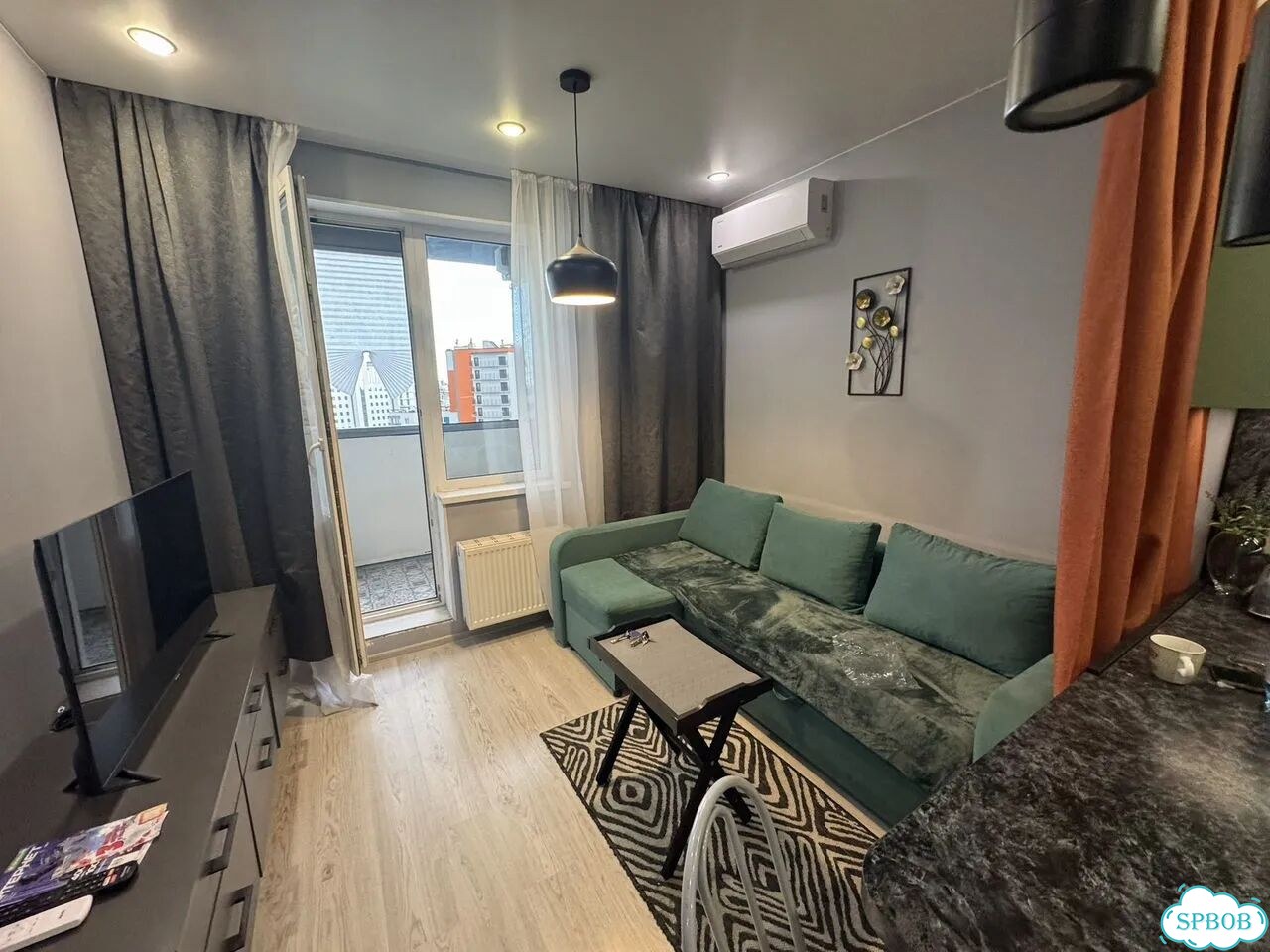Квартира-студия, 30 м², 14/18 эт. фото 3