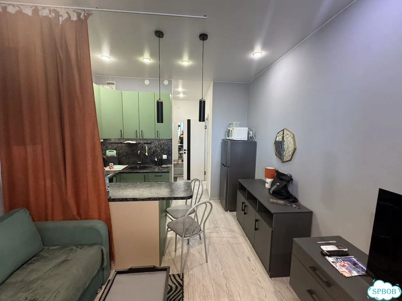 Квартира-студия, 30 м², 14/18 эт. фото 7