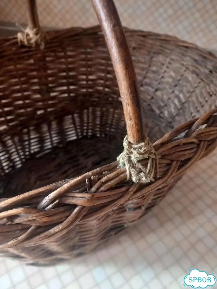 Корзина плетеная фото 2