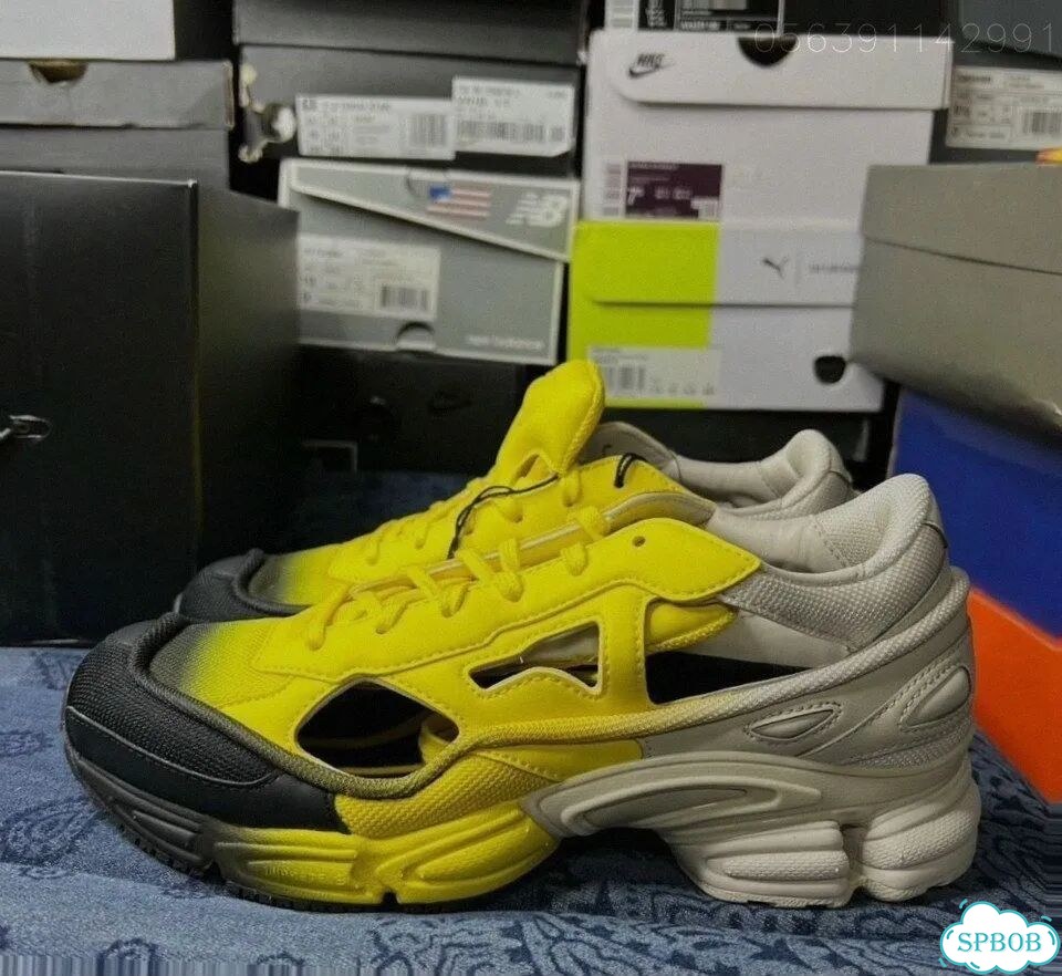 Кроссовки adidas raf simons replicant yellow фото 1