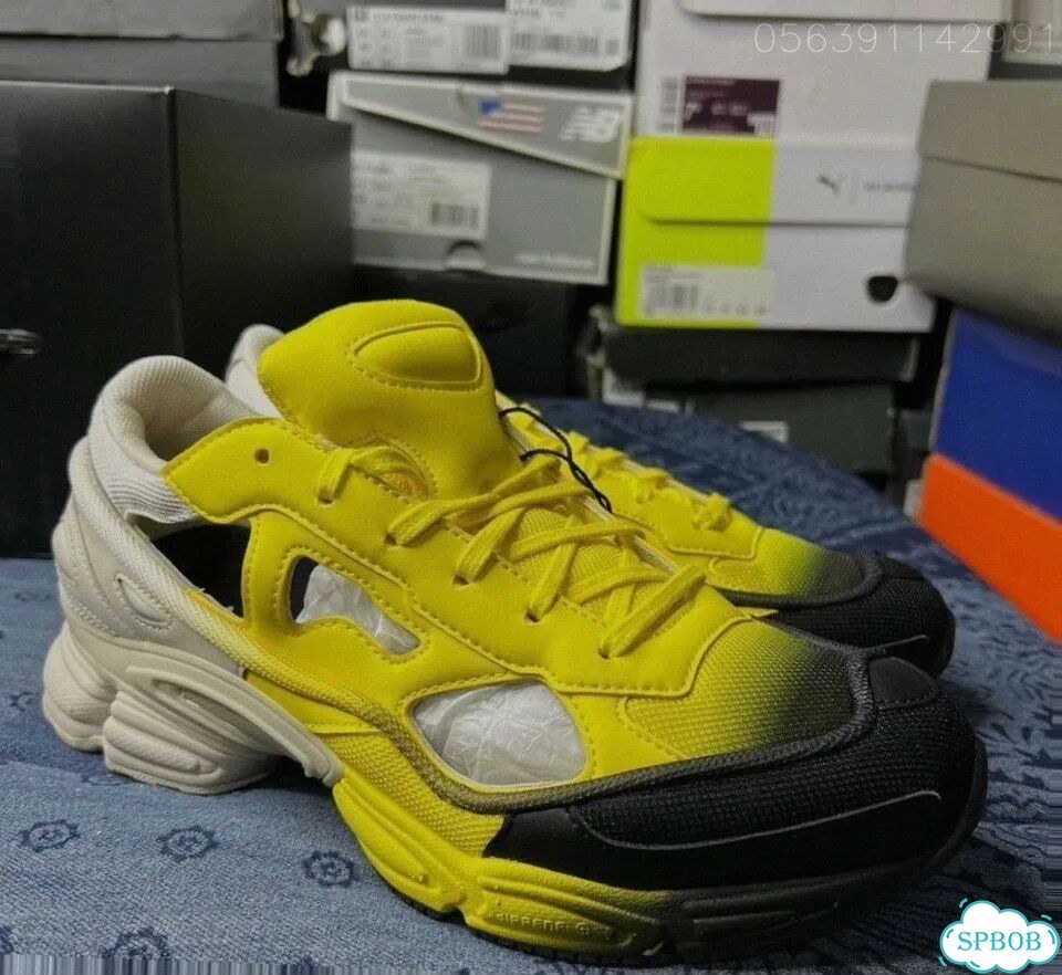 Кроссовки adidas raf simons replicant yellow фото 3