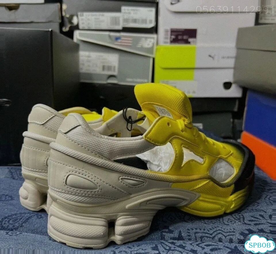 Кроссовки adidas raf simons replicant yellow фото 4