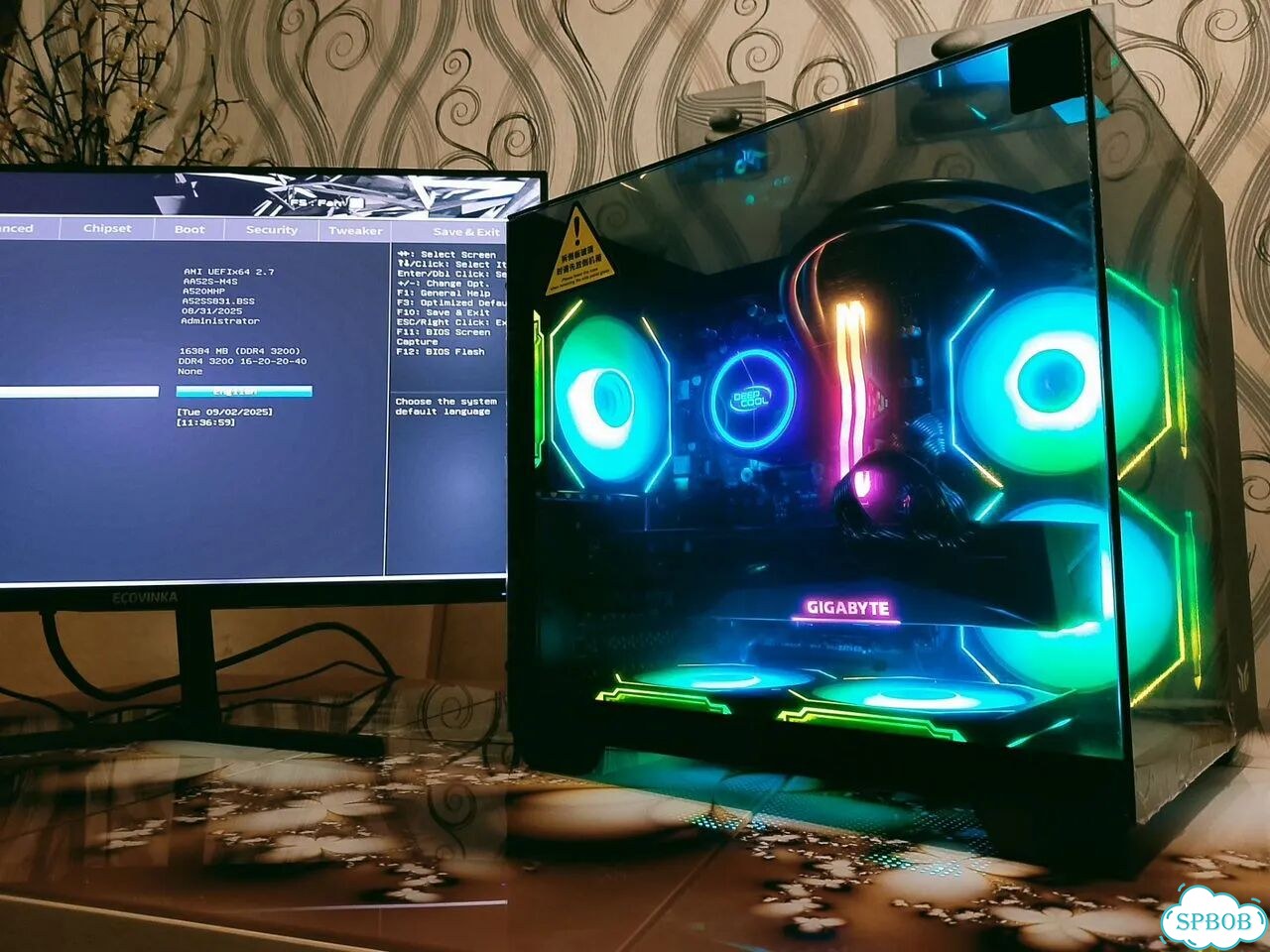 Компьютер Ryzen 5500 rtx 3070 ddr4 16gb ssd 1tb фото 2