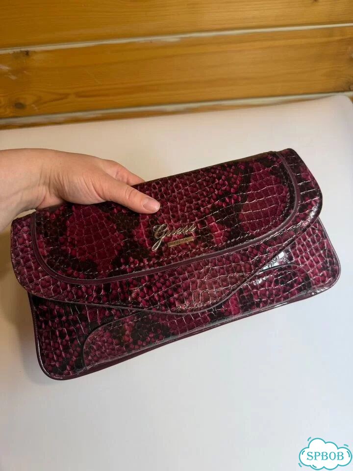 Винтажный клатч Guess фото 3