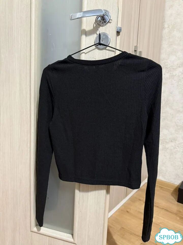 Укороченный лонгслив H&M фото 2