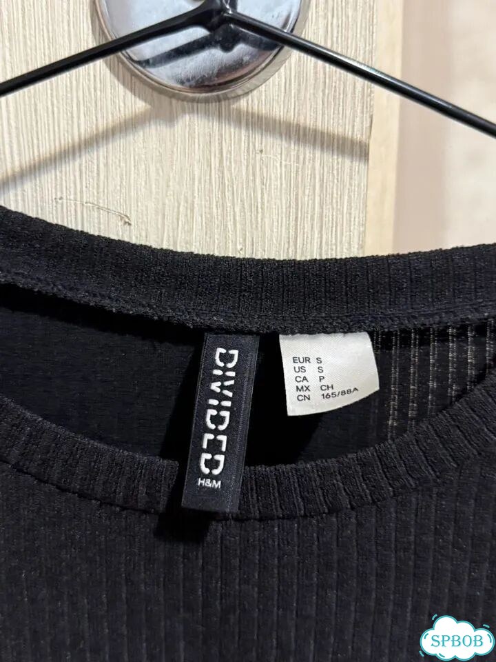 Укороченный лонгслив H&M фото 3