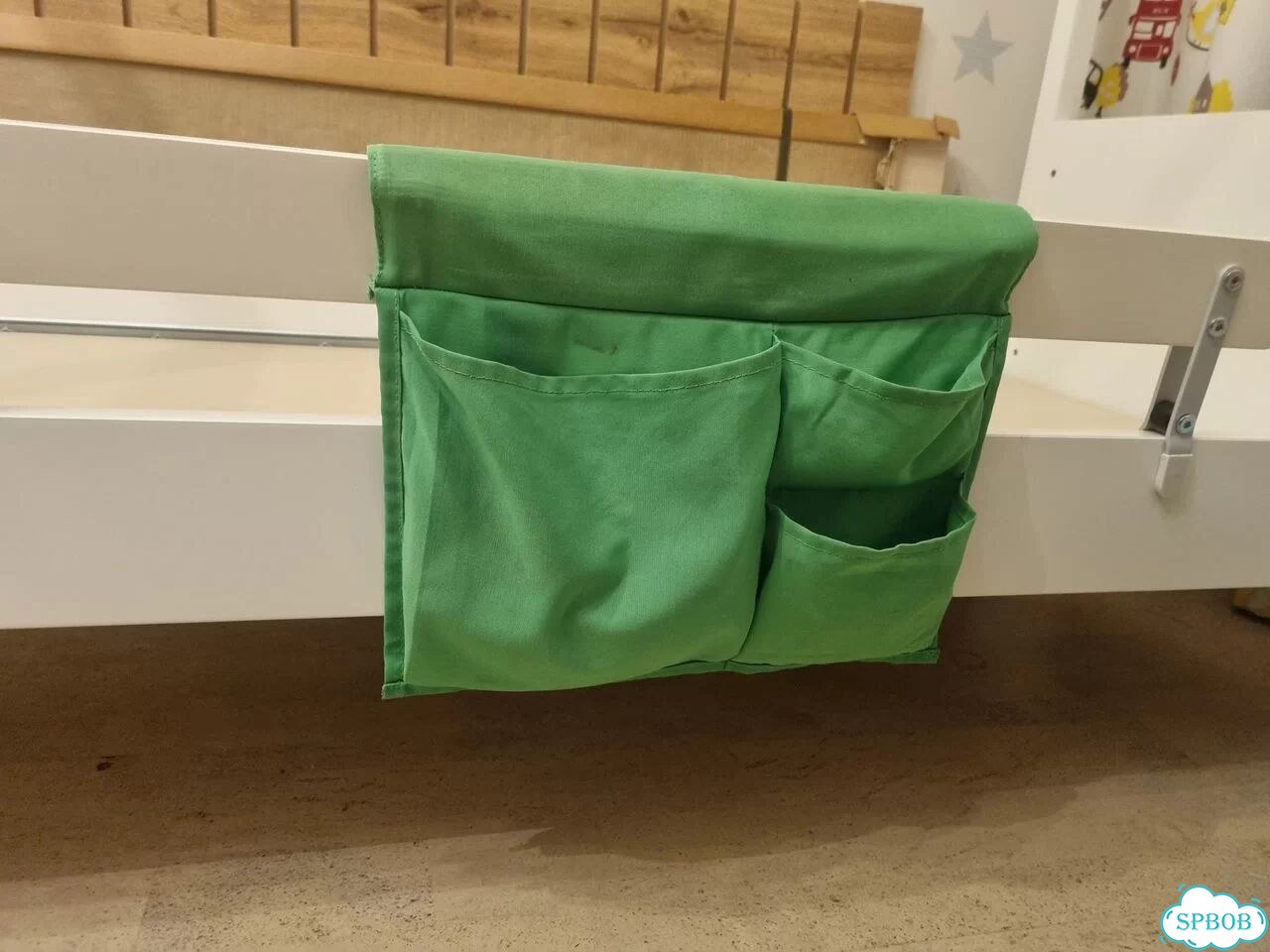 Детская кровать IKEA ovre с пологом и матрасом фото 5
