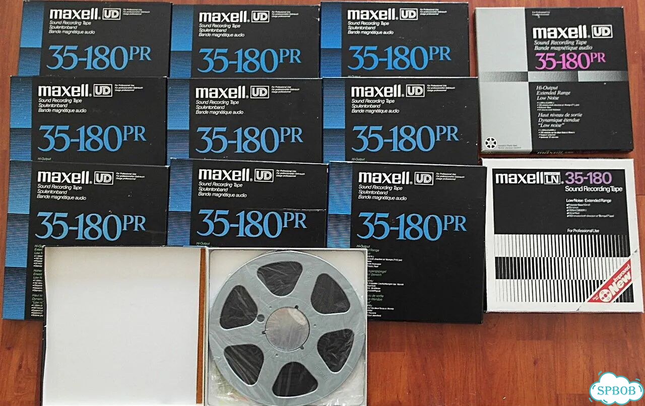 Катушка с лентой maxell 27 см фото 1