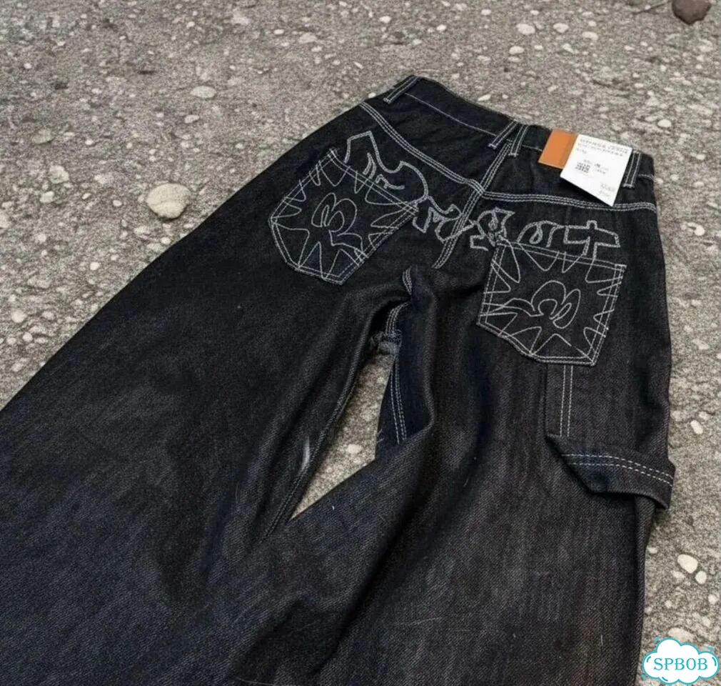 Джинсы y2k унисекс фото 2