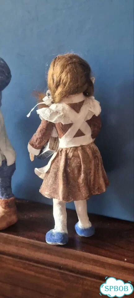 Ватная игрушка, Школьница фото 2