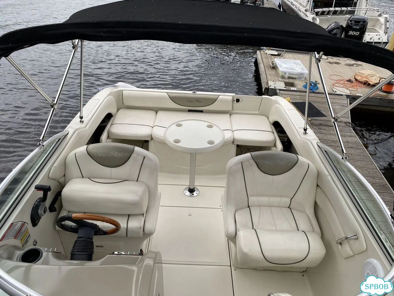 Аренда большого комфортного катера SeaRay 225 1-8ч фото 6