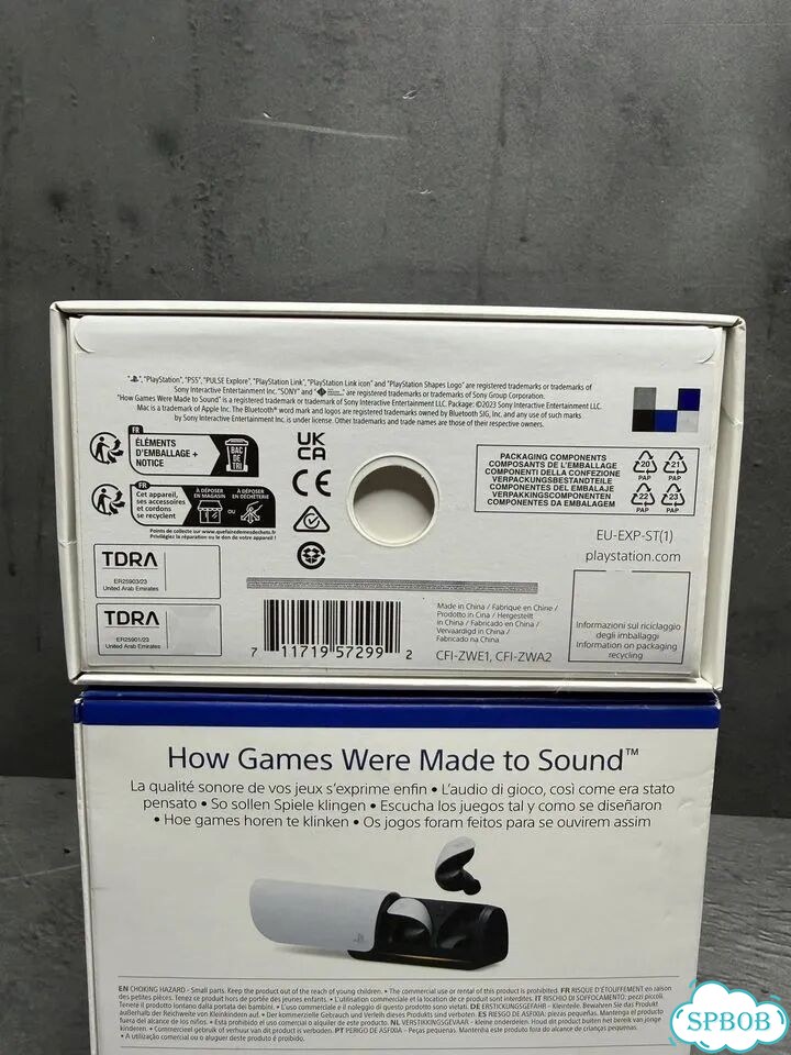 Наушники Sony Pulse Explore White (Новые) PS5 фото 3