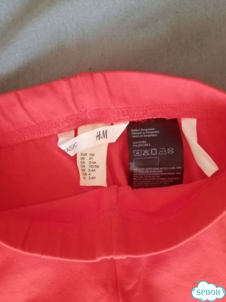 Лосины H&M 104 новые фото 2