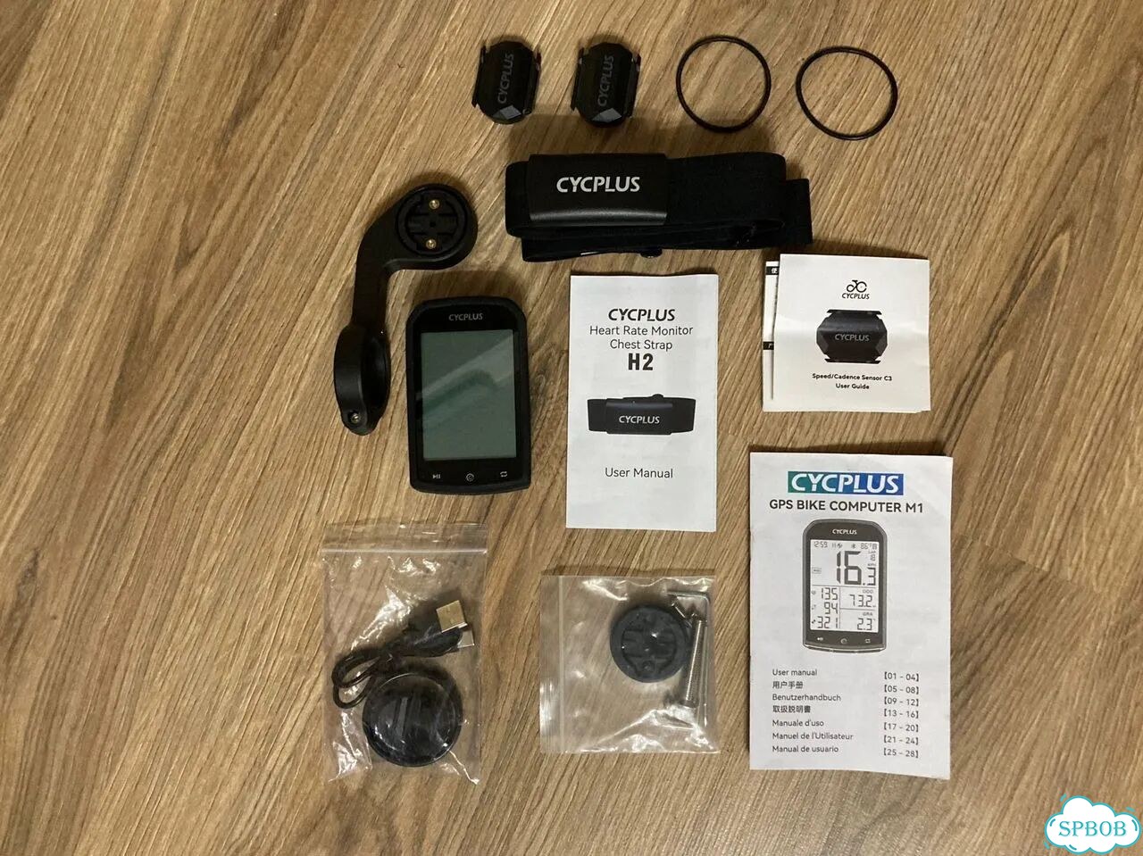 Велокомп Cycplus M1 + все датчики и крепления фото 1