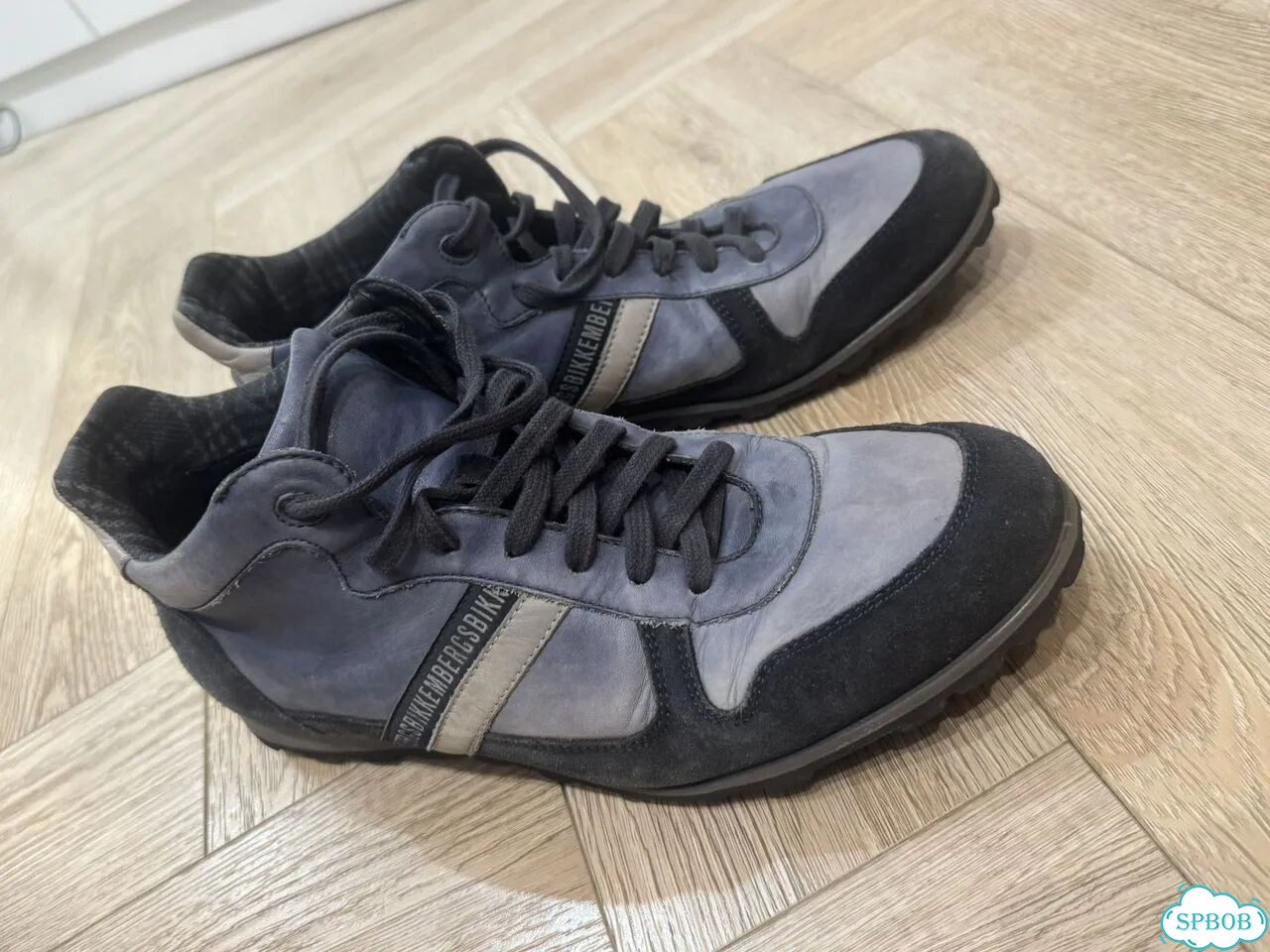 Кеды Bikkembergs, Италия, кожа/замша, р.45 (29 см) фото 3