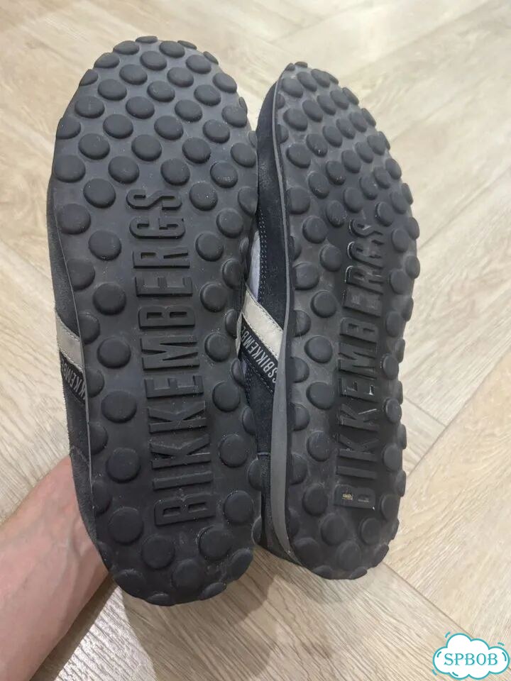 Кеды Bikkembergs, Италия, кожа/замша, р.45 (29 см) фото 6