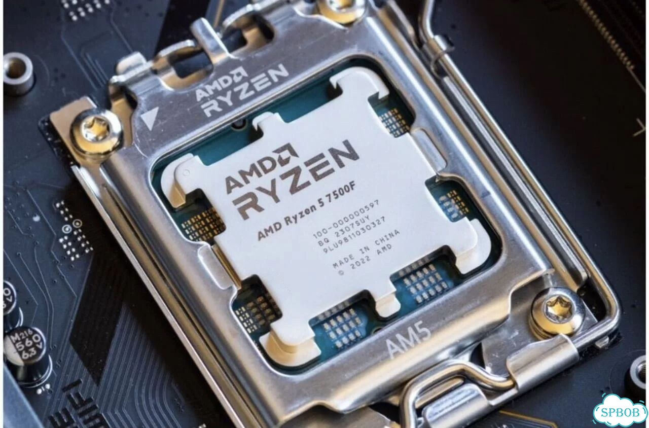 Процессор ryzen 5 7500f, oem, новый фото 1