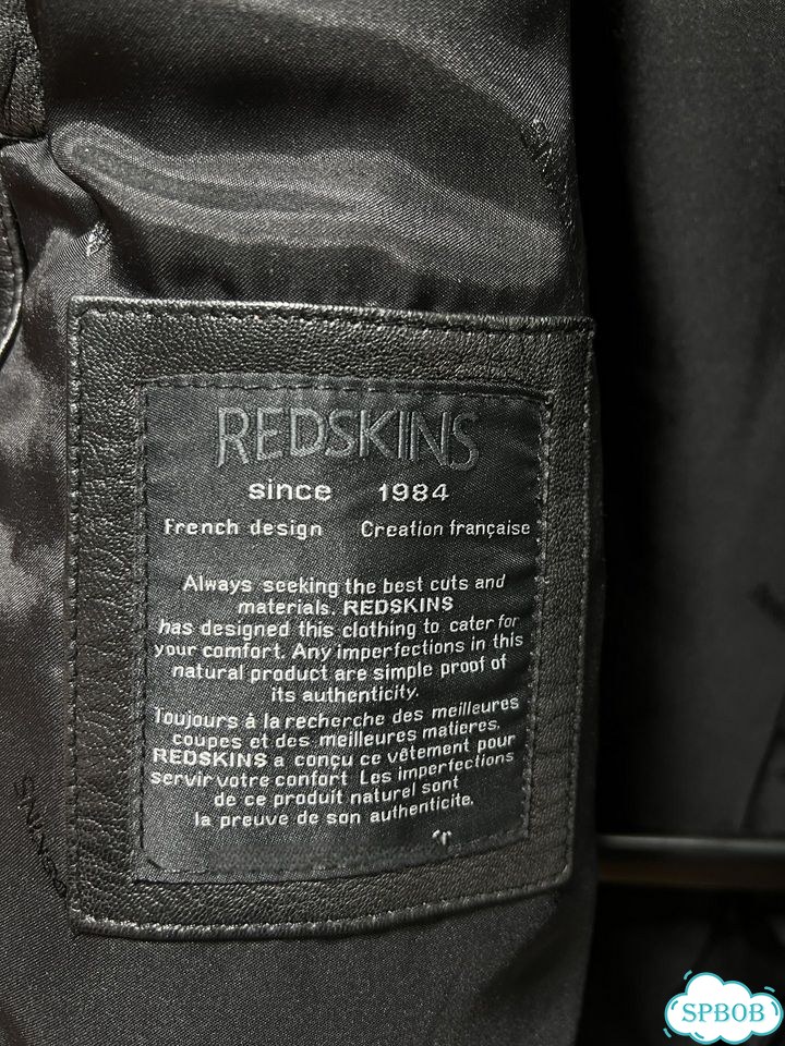 Кожаная куртка Redskins оригинал фото 5