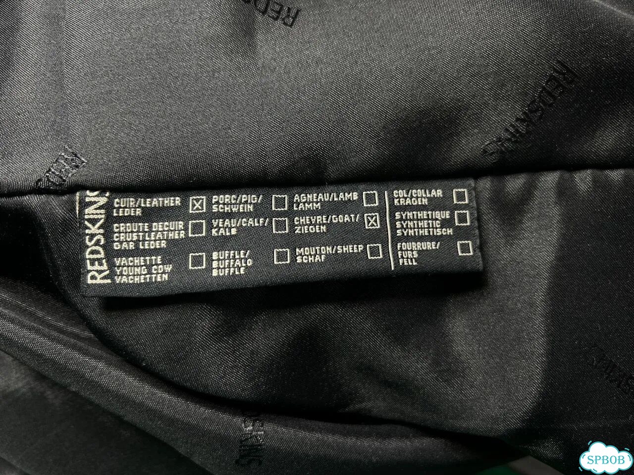 Кожаная куртка Redskins оригинал фото 6