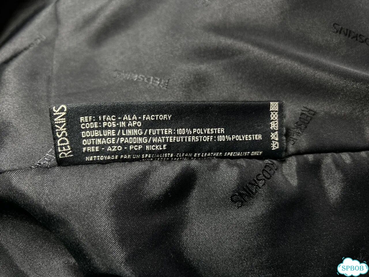Кожаная куртка Redskins оригинал фото 7