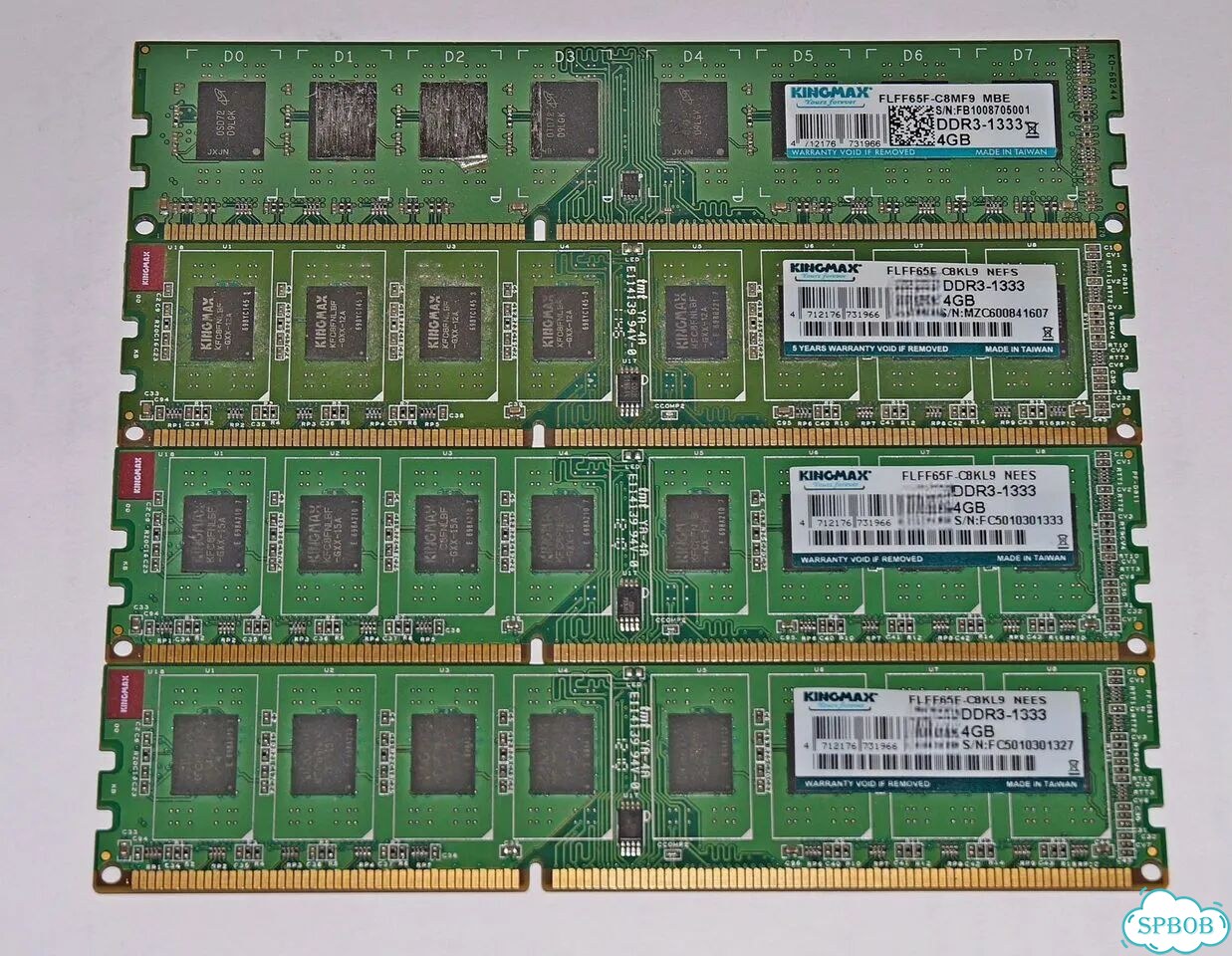 Kingmax DDR3 16gb Dual-Rank 1333Mhz фото 1
