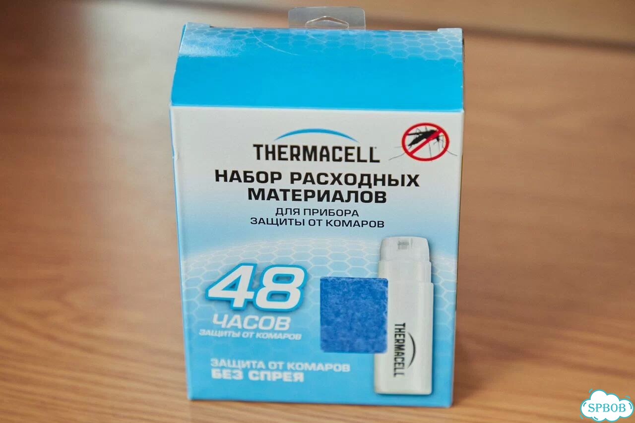 Thermacell расходники 48 ч 4 каpтpиджa 12 пластины фото 1