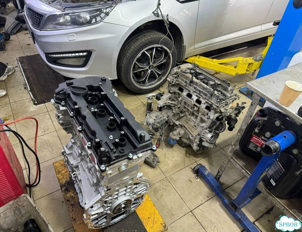Двигатель G4KE 2.4 L для Kia Sorento Optima Hyunda фото 1