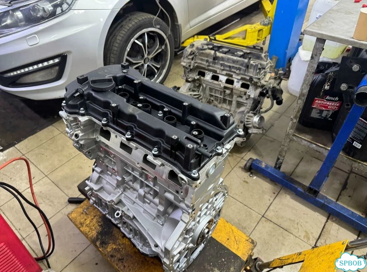 Двигатель G4KE 2.4 L для Kia Sorento Optima Hyunda фото 3