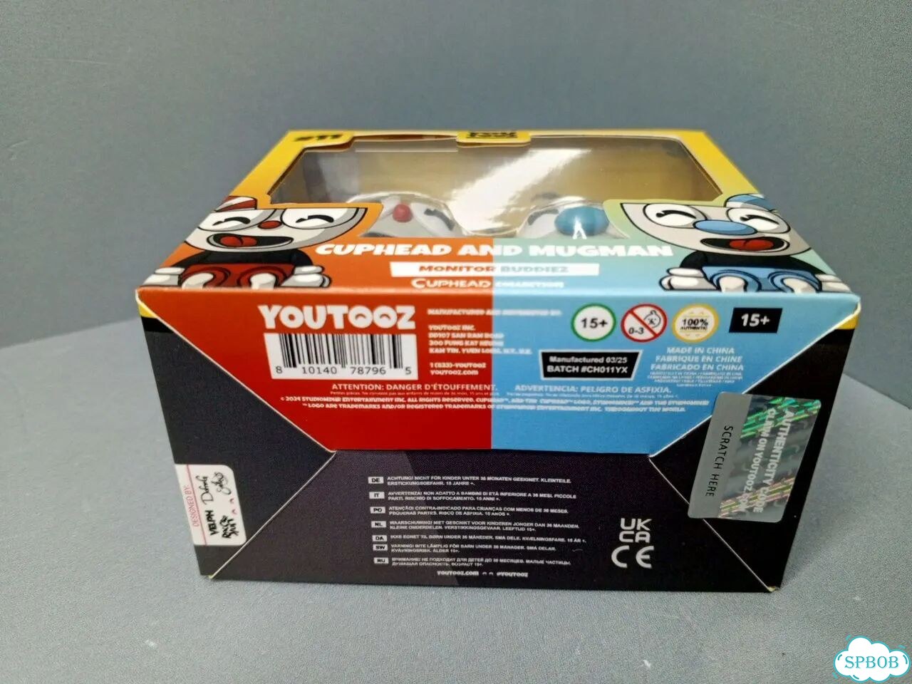 Фигурки Cuphead and Mugman Monitor #11 Youtooz фото 8