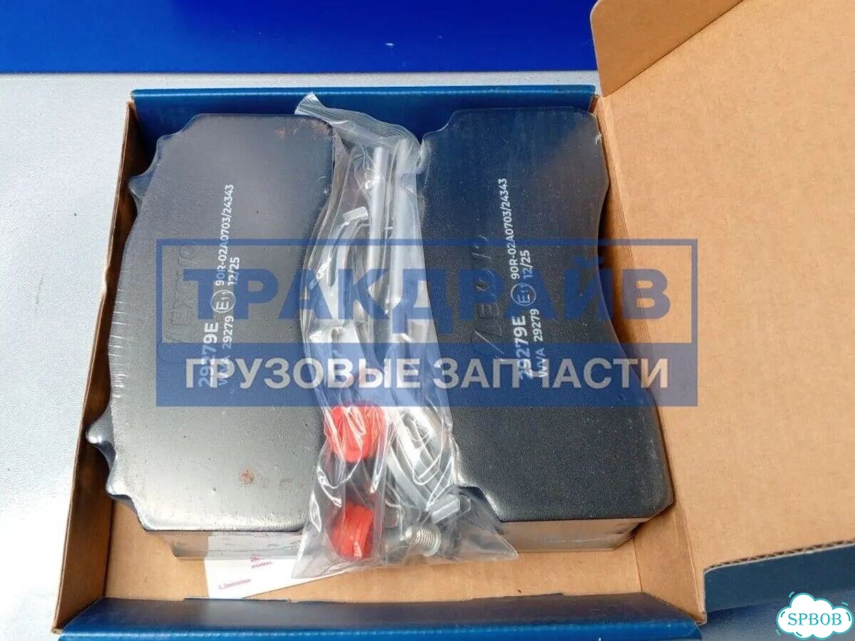 Колодки тормозные дисковые Man Tgs Tgx фото 3