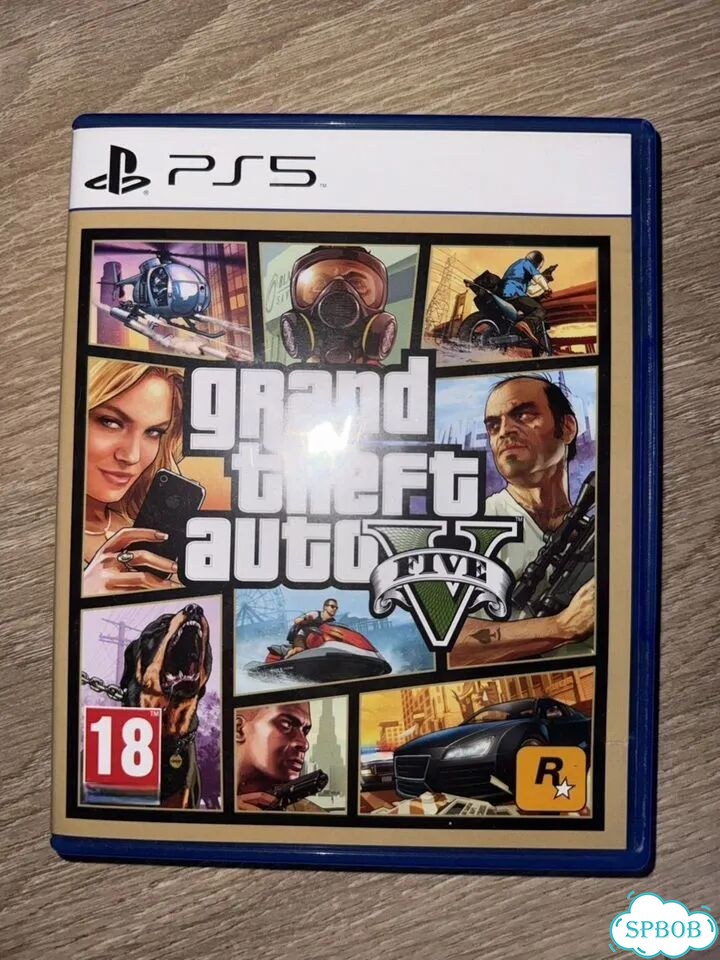 Диск GTA 5 ps5 фото 1