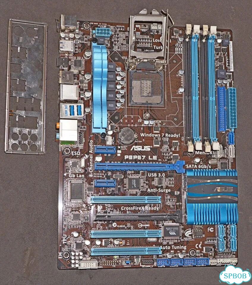 Мат плата на 1155 Asus P67 отправка - Трейдин фото 1