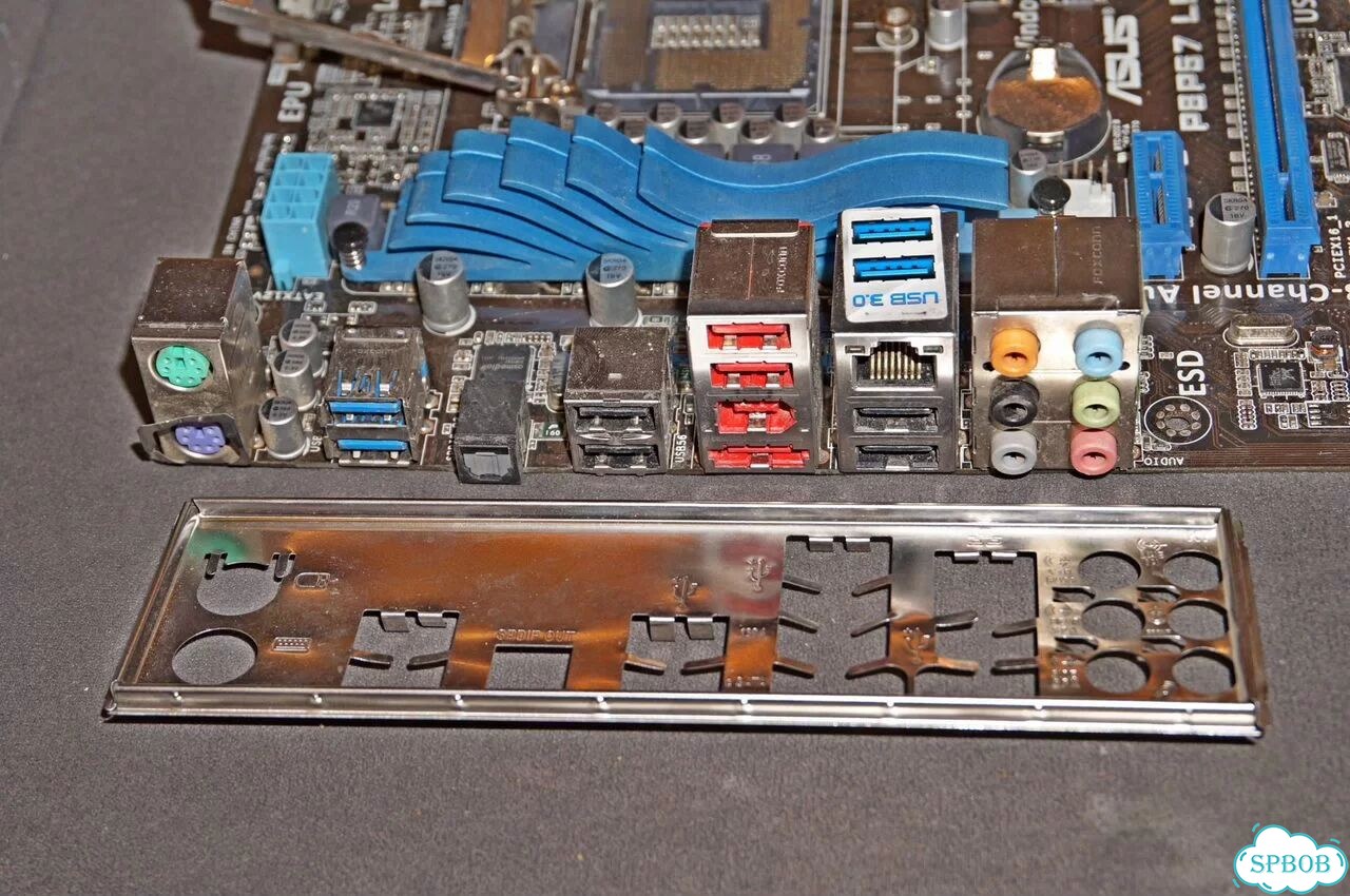 Мат плата на 1155 Asus P67 отправка - Трейдин фото 2